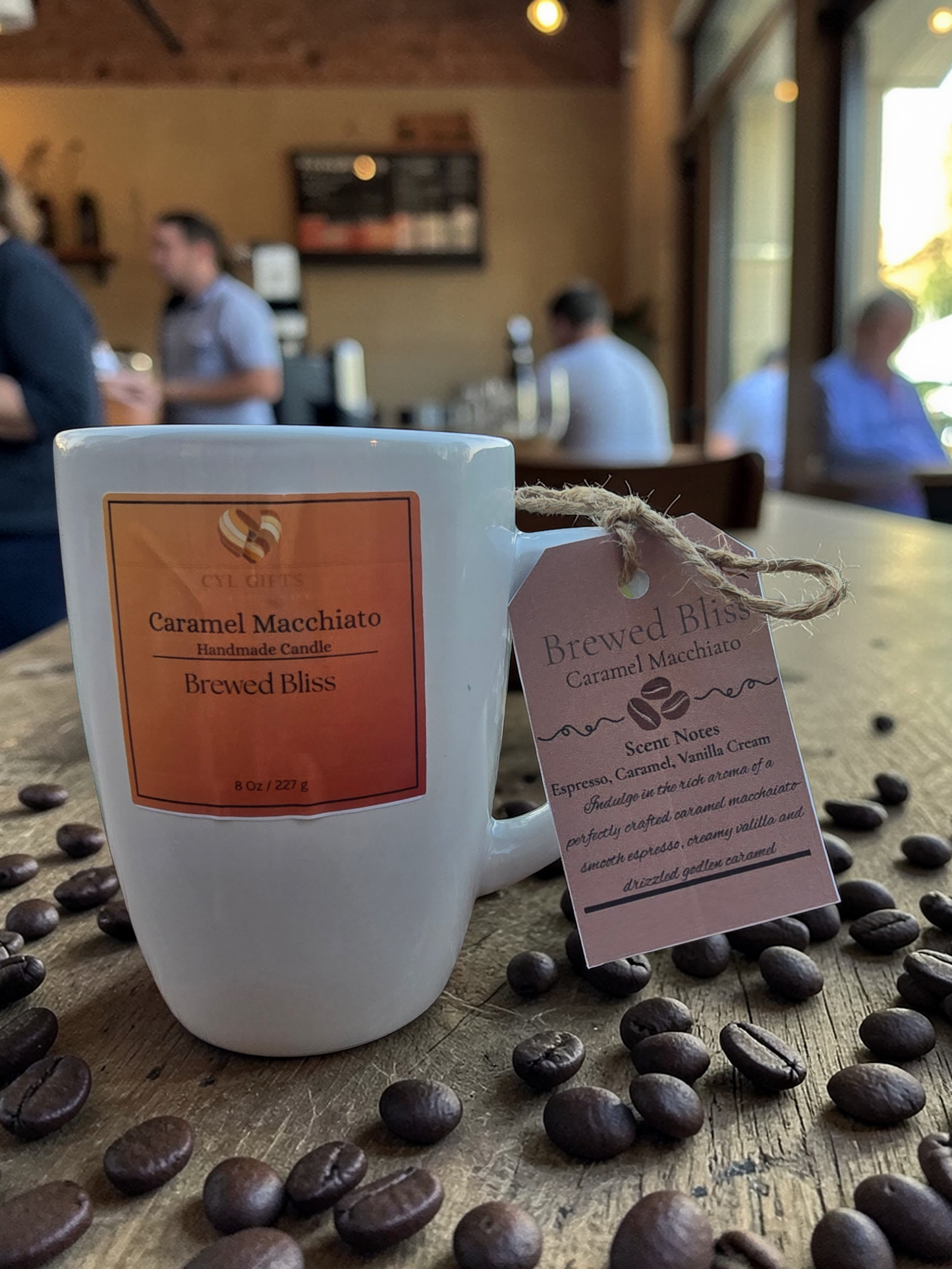 Caramel Macchiato Candle – Brewed Bliss Collection