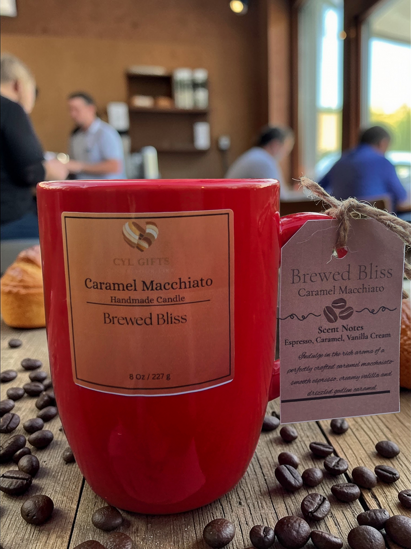 Caramel Macchiato Candle – Brewed Bliss Collection