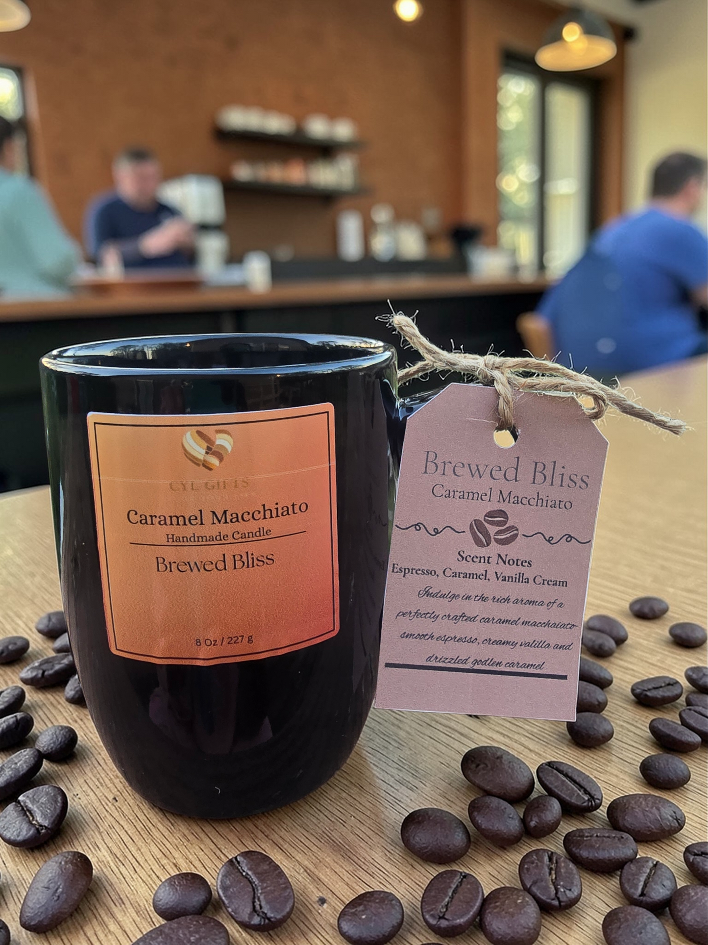 Caramel Macchiato Candle – Brewed Bliss Collection