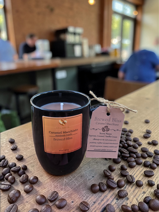 Caramel Macchiato Candle – Brewed Bliss Collection