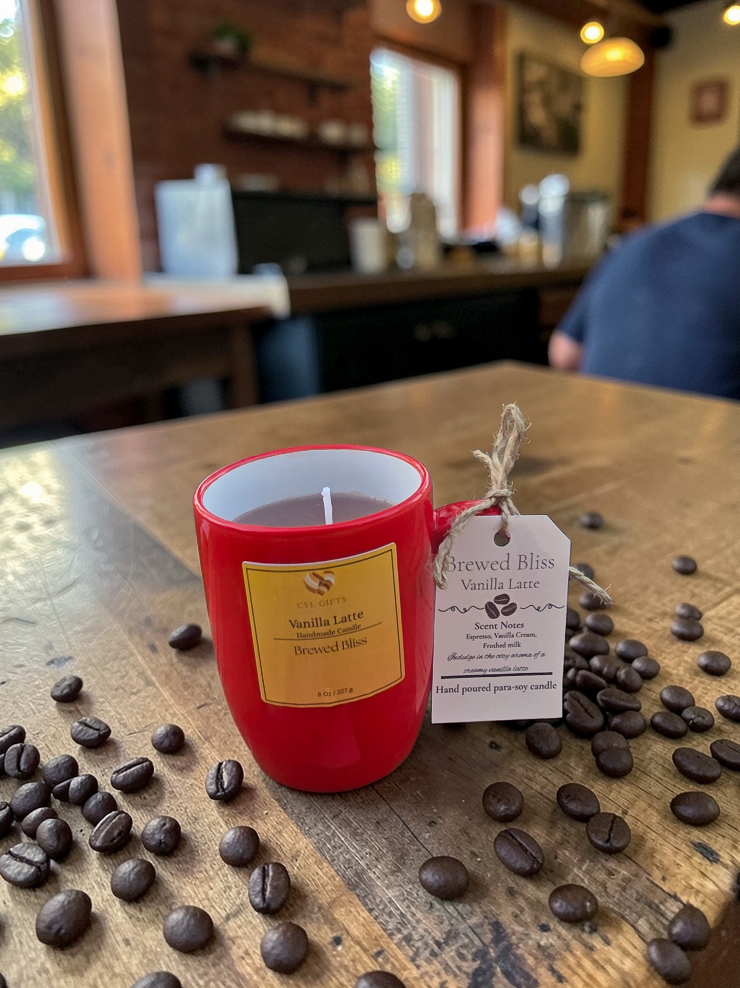 Vanilla Latte Candle – Brewed Bliss Collection