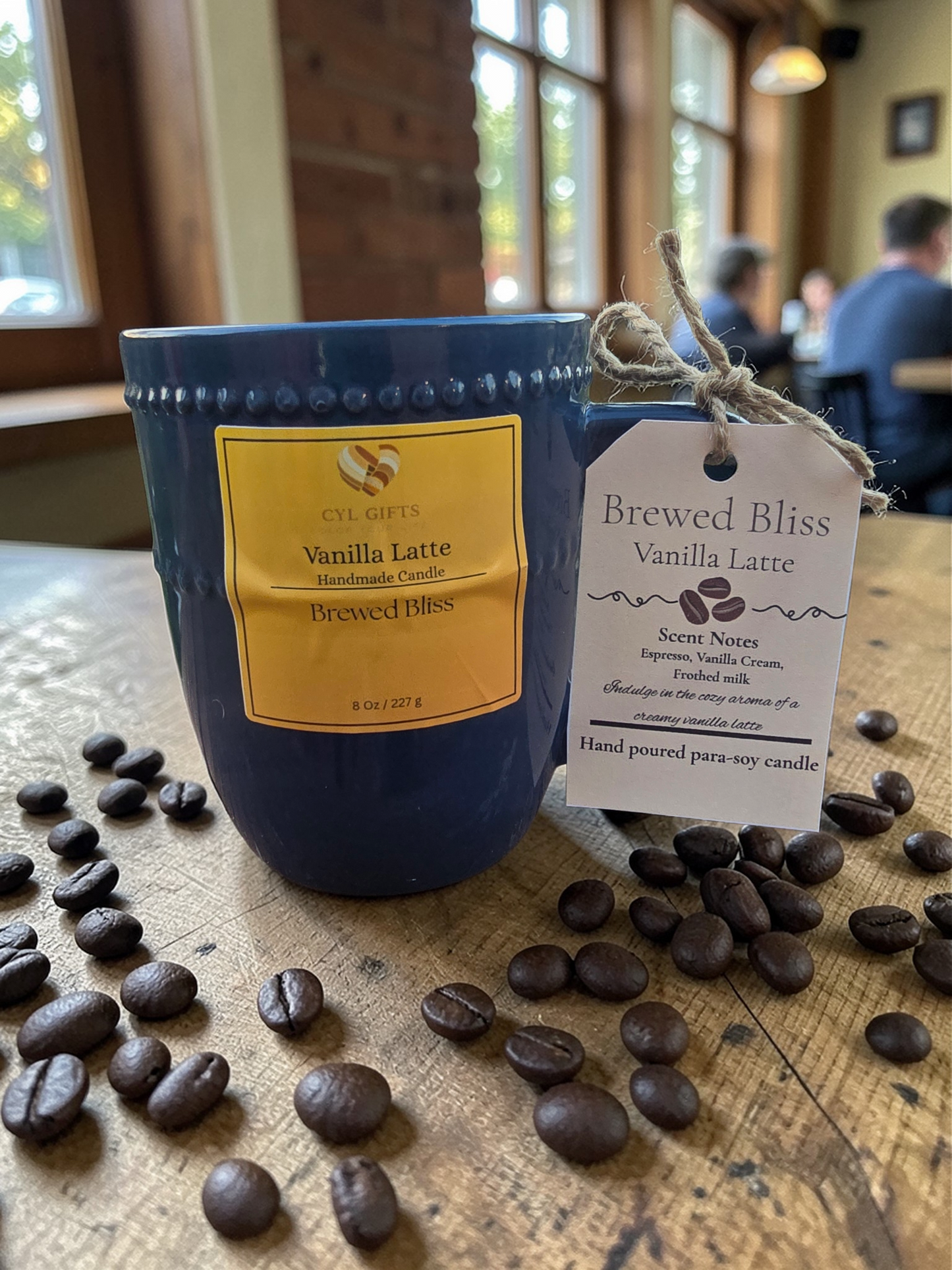 Vanilla Latte Candle – Brewed Bliss Collection