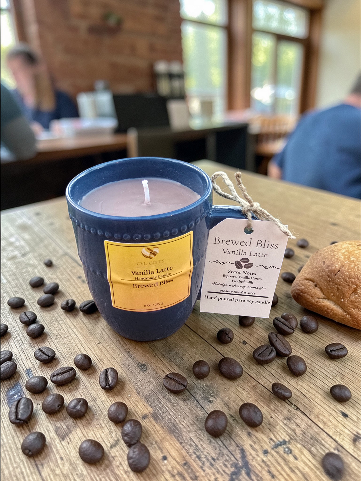 Vanilla Latte Candle – Brewed Bliss Collection