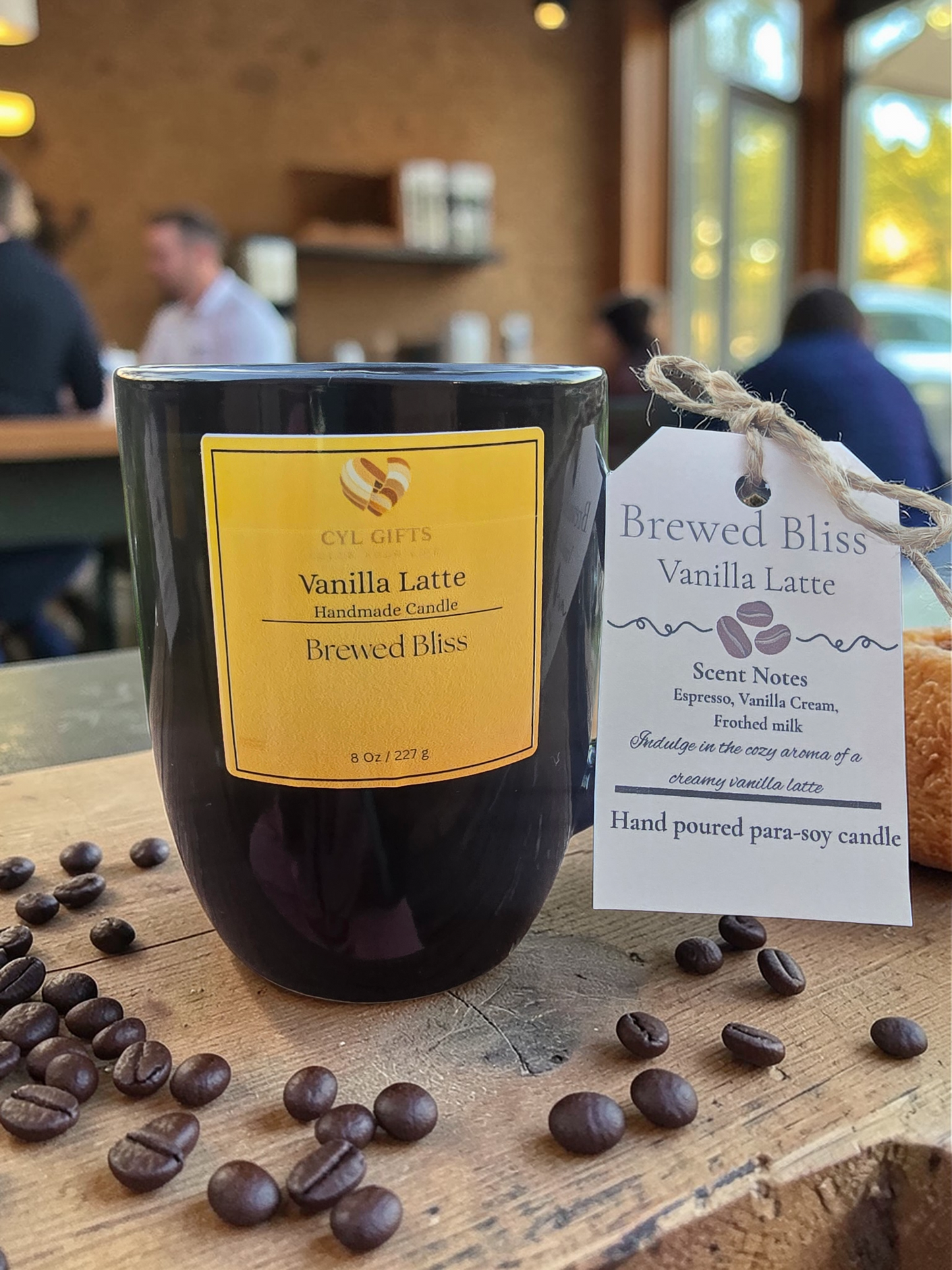 Vanilla Latte Candle – Brewed Bliss Collection