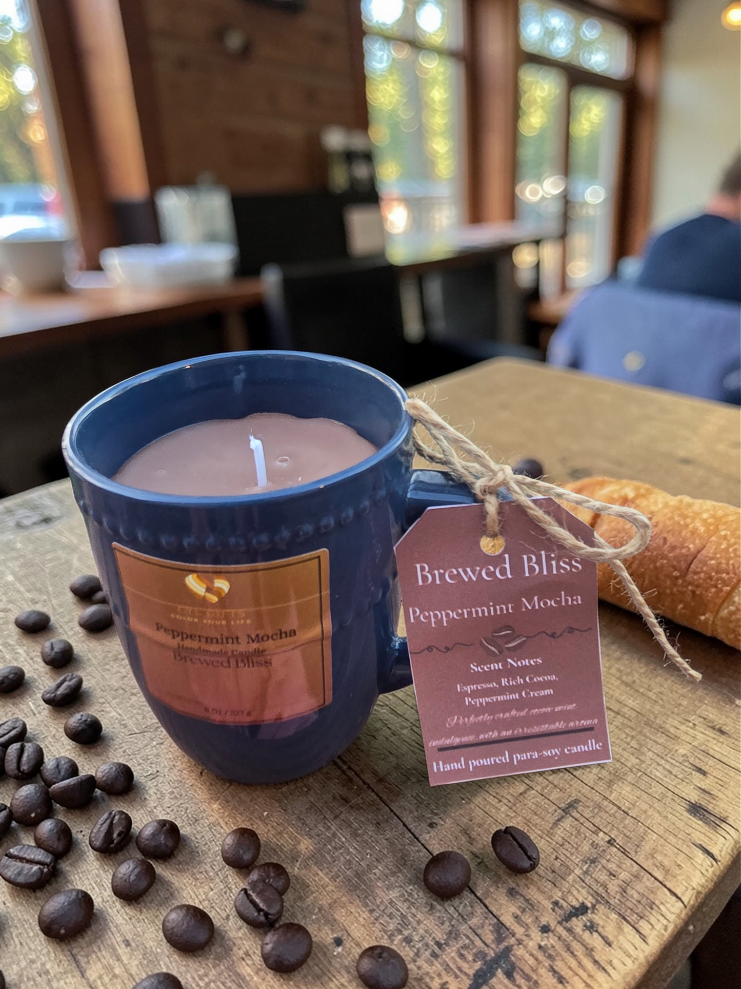 Peppermint Mocha Candle – Brewed Bliss Collection