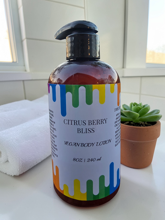 🍊 CITRUS BERRY BLISS – Vegan Body Lotion