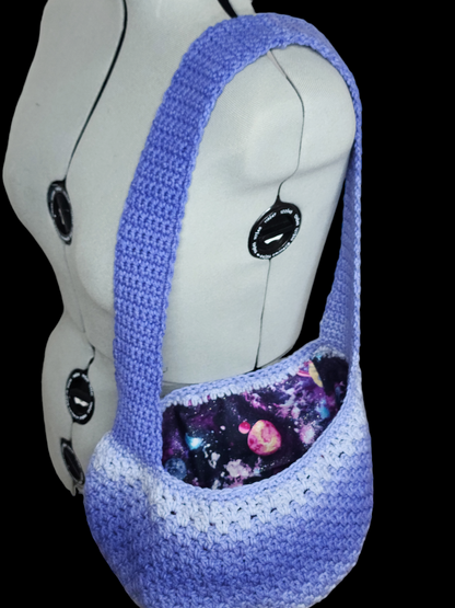 Cosmic Wanderer Crochet shoulder bag