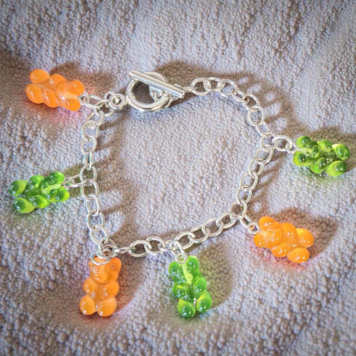 Gummy Bear Charm Bracelet