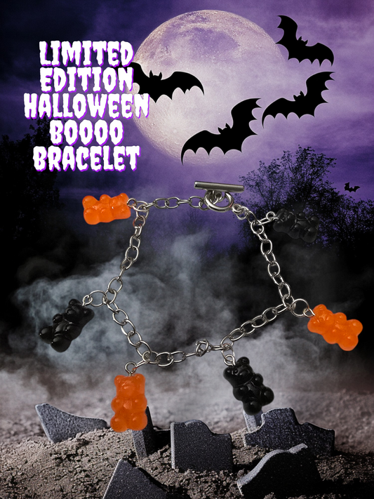 Halloween Boo Braclet