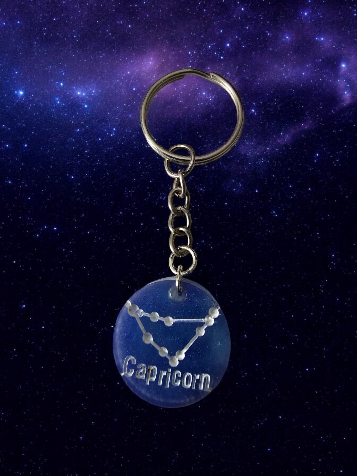 Capricorn Zodiac keychain