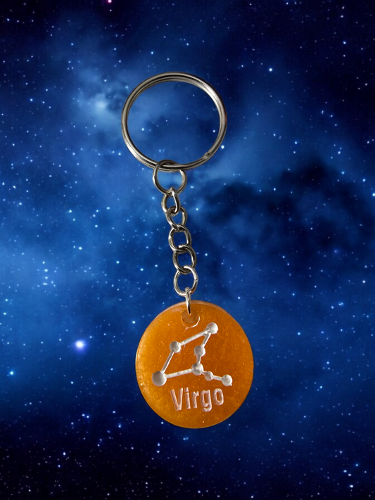 Virgo Zodiac key chain