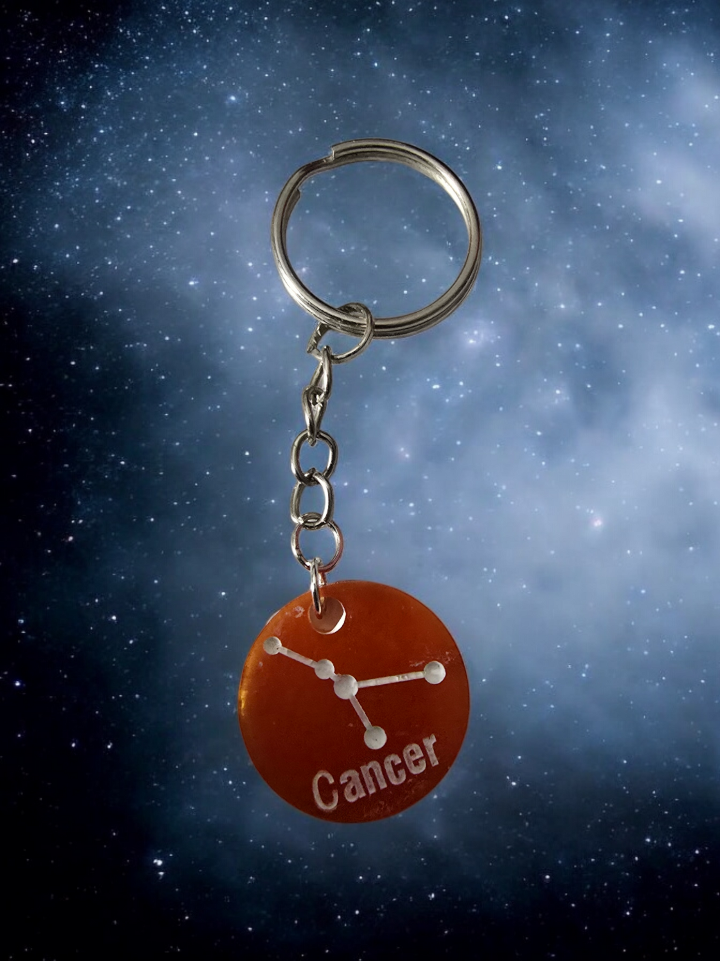 Cancer Zodiac keychain