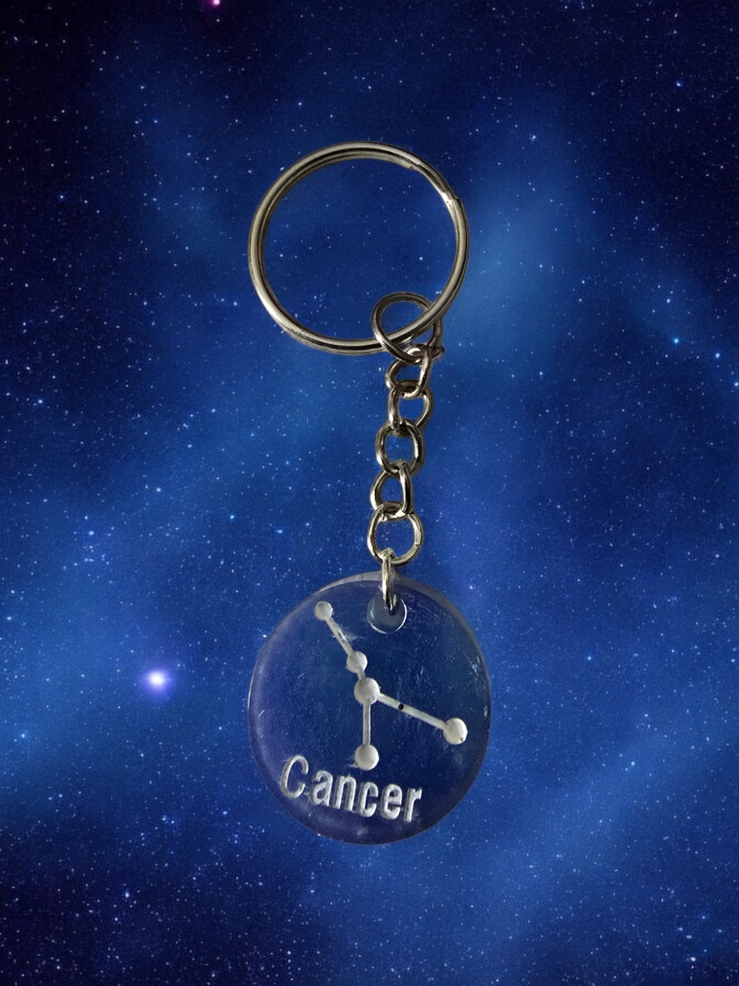 Cancer Zodiac keychain